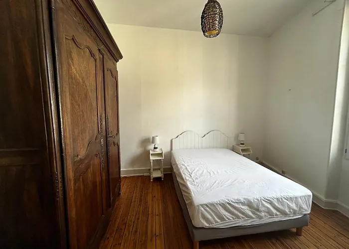 T2 En Centre-ville, 1er étage, La Roche-posay, Pour 4 Pers, Animaux Bienvenus - Fr-1-541-107